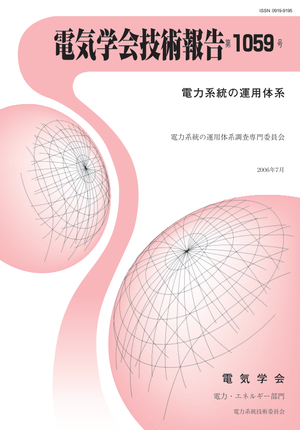 電力系統の運用体系