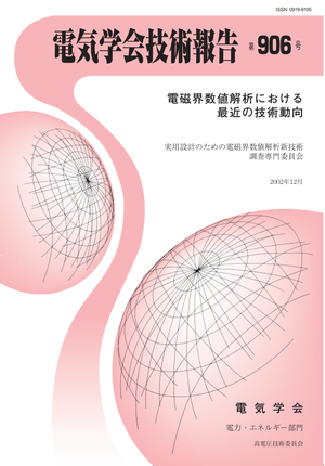 電磁界数値解析における最近の技術動向
